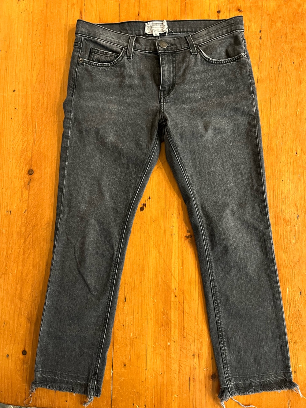 Current/Elliot The Cropped Straight in Dusk with Released Hem Size 26